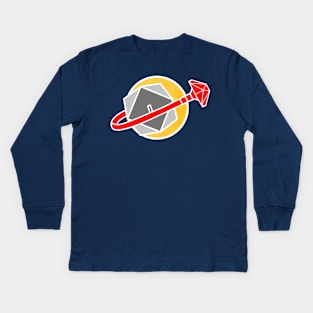 Elite Space Logo Kids Long Sleeve T-Shirt